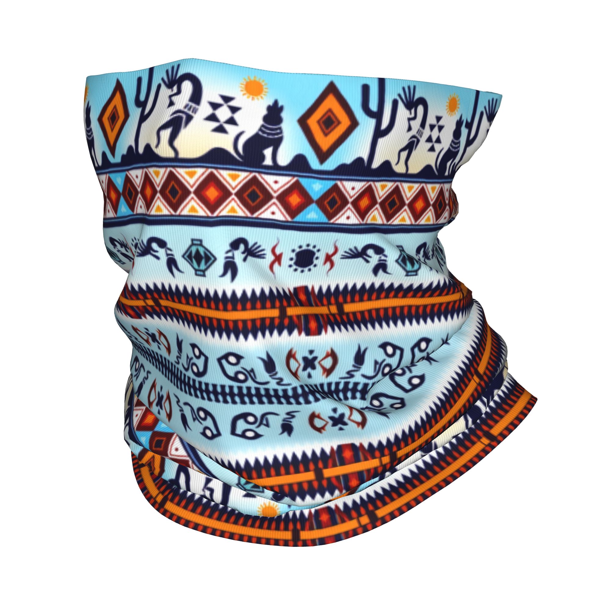 Custom Kokopelli Hohokam Treas – Neck Gaiter Face Cover Bewertung und Preis