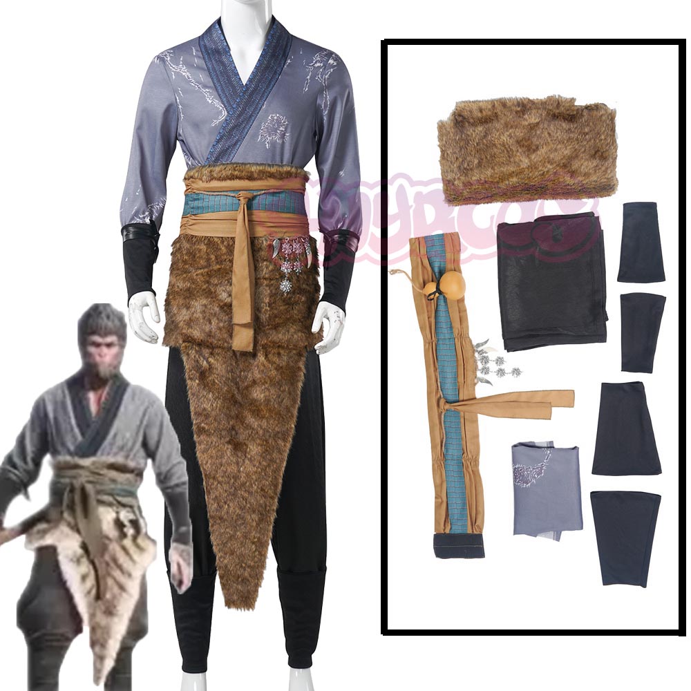 Black Myth Wukong Cosplay Cost – Black Face Mask Pack Bewertung und Preis