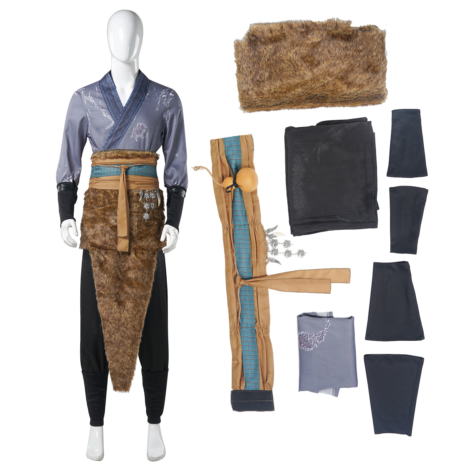 Black Myth Wukong Cosplay Cost – Black Face Mask Pack Bewertung und Preis