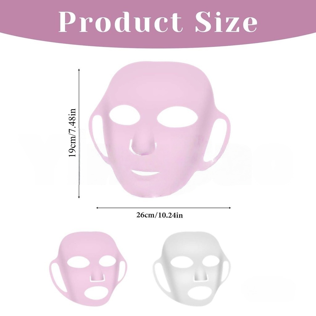 1/2PCS 3D Reusable Wrinkle Smo – Silicone Mask Bracket Bewertung und Preis