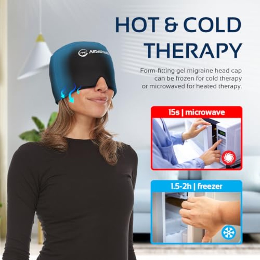 Migraine Relief Cap Ice Head W – Black Face Mask Pack Bewertung und Preis