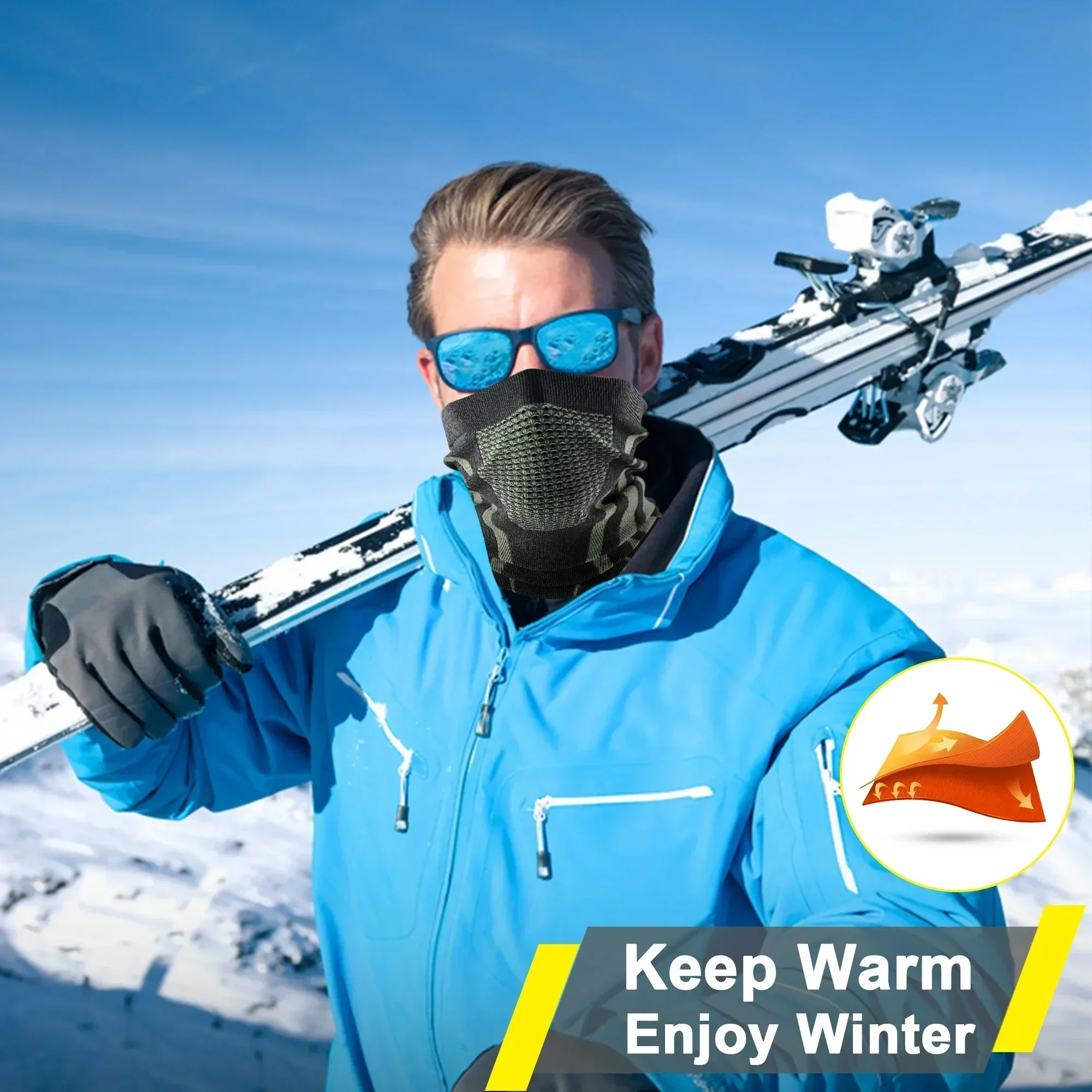 Winter Ring Tube Soft Bandana  – Sports Mask Breathable Bewertung und Preis