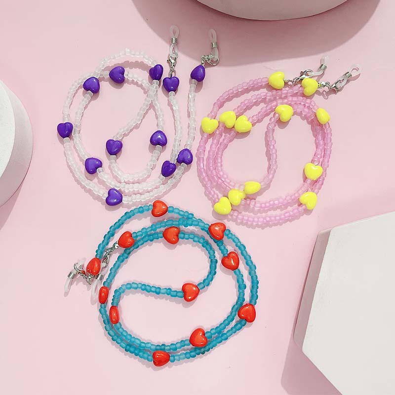 Trendy Peach Heart Anti Slip R – Mask Chain Holder Bewertung und Preis