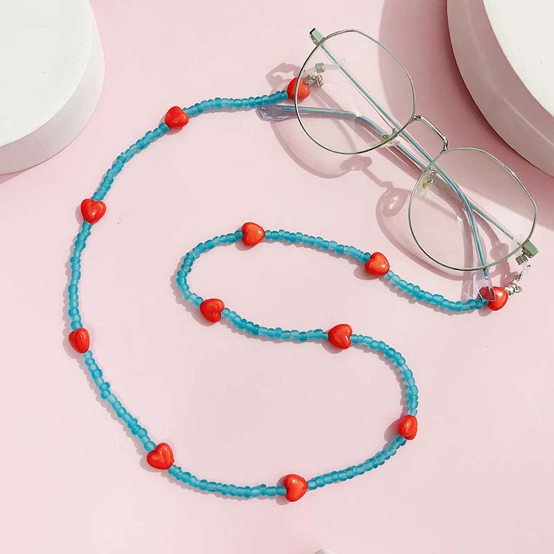 Trendy Peach Heart Anti Slip R – Mask Chain Holder Bewertung und Preis